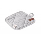 ARDESTO Прихватка Oliver, 20х20см, 100% бавовна, нап-ч: ватин, сірий ARDESTO Прихватка Oliver, 20х20см, 100% бавовна, нап-ч: ватин, сірий