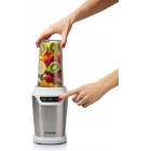Блендер Gorenje стаціонарний 700Вт, чаша-750мл, подрібнювач, білий-нерж