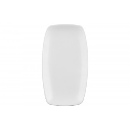 ARDESTO Блюдо прямокутне Molize, 25х14 см, біле, кераміка