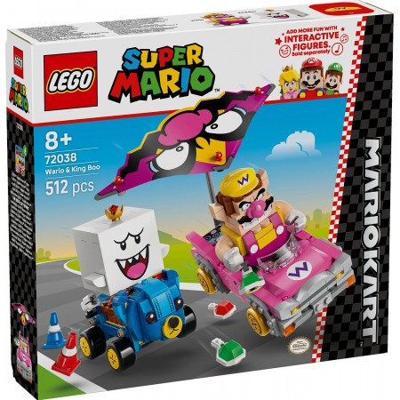 Конструктор LEGO Super Mario Mario Kart – Wario та King Boo