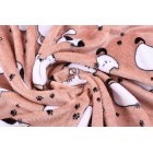 ARDESTO Плед Flannel, 160х200см, котики, 100% поліестер