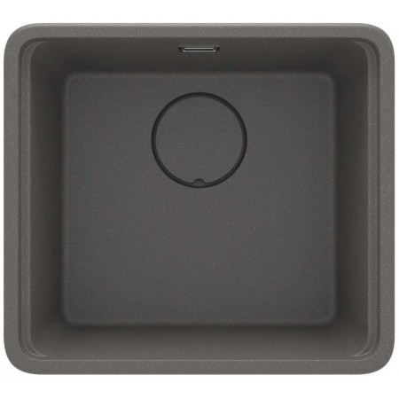 Deante Мийка кухонна Momi, граніт, квадрат, без крила, 500х4