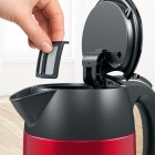 Bosch Електрочайник, 1.7л, метал, червоний
