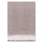 ARDESTO Плед Summer 210x230см, 100% бавовна, коричневий