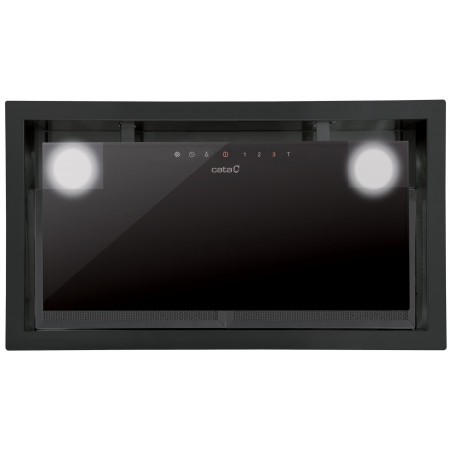 Cata Витяжка вбудовувана, 50см, 1200м3г, GC DUAL 45 BK, чорн