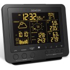 Sencor Метеостанція, внутр/зовн вимірювання, темп-ра, вологість, час, прогноз погоди, атмосферний тиск, шв. вітру, чорний Sencor Метеостанція, внутр/зовн вимірювання, темп-ра, вологість, час, прогноз погоди, атмосферний тиск, шв. вітру, чорний