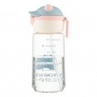 ARDESTO Пляшка для води Bear 550мл, пластик, рожевий