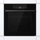 Gorenje Духова шафа електрична, 77л, A+, пара, дисплей, IconTouch, чорний
