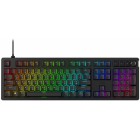 HyperX Клавіатура механічна Alloy Rise 106key, Red, USB-A, EN/UA, RGB, чорний HyperX Клавіатура механічна Alloy Rise 106key, Red, USB-A, EN/UA, RGB, чорний