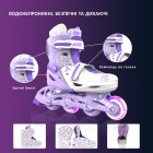 NEON Ролики Combo Skates Фіолетовий (Розмір 30-33)