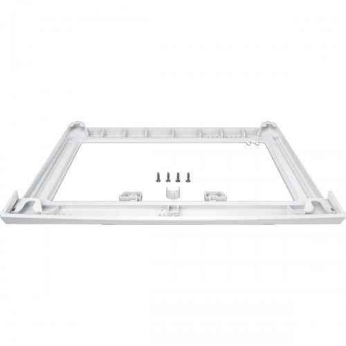 Siemens Комплект монтажний для з'єднання пральної машини з сушильною машиною, висувна полиця, білий Siemens Комплект монтажний для з'єднання пральної машини з сушильною машиною, висувна полиця, білий