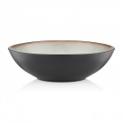 Тарілка супова Ardesto Bolzano, 630мл, 18см, кераміка, чорно-зелений Тарілка супова Ardesto Bolzano, 630мл, 18см, кераміка, чорно-зелений