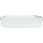 Deante Раковина Hiacynt кераміка, прямокутник, без крила, 500х360х120мм, чаша - 1, накладна, білий Deante Раковина Hiacynt кераміка, прямокутник, без крила, 500х360х120мм, чаша - 1, накладна, білий