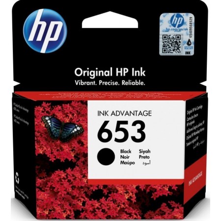 Картридж HP No.653 DJ IA 2876/6075/6475 black