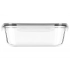 ARDESTO Контейнер для зберігання Gemini 2260 мл, прямокутний, боросилікатне скло