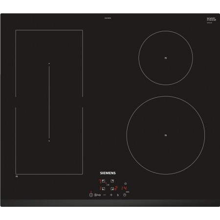 Siemens Варильна поверхня індукційна 60см/4 конф/сенсор/чорн