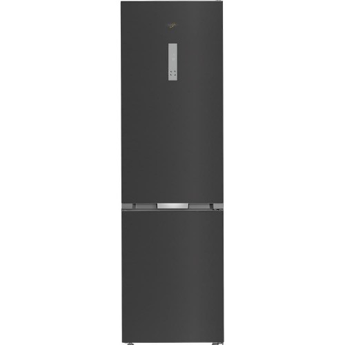 Холодильник Whirlpool з нижн. мороз., 203.5x60х66.3, холод.відд.-231л, мороз.відд.-104л, 2дв., А++, NF, дисплей, інв., зона нульова, сірий