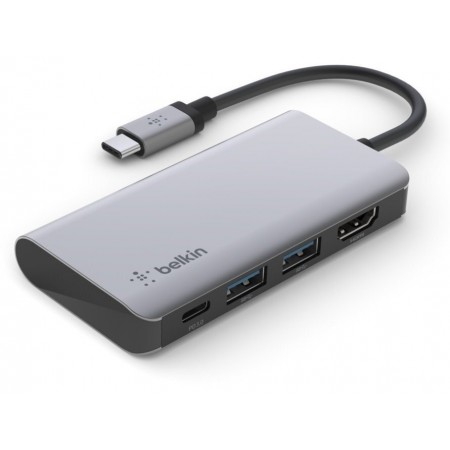Belkin Адаптер USB-C 4in1 Multiport Dock