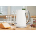 Електрочайник Ardesto 1.7л, Otter, пластик, білий матовий