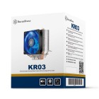 SilverStone Процесорний кулер KRYTON KR03 LED, LGA1366, 1200, 115X, 775, AM5, AM4, AM3, AM3+, AM2, AM2+, FM1, FM2, TDP65W SilverStone Процесорний кулер KRYTON KR03 LED, LGA1366, 1200, 115X, 775, AM5, AM4, AM3, AM3+, AM2, AM2+, FM1, FM2, TDP65W