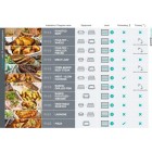 Gorenje Духова шафа електрична, 77л, A+, пара, дисплей, готування на різних рівнях, піроліз, білий