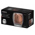 ARDESTO Набір чашок Animals з подвійними стінками 250 мл, 2 шт, боросилікатне скло ARDESTO Набір чашок Animals з подвійними стінками 250 мл, 2 шт, боросилікатне скло