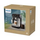 Philips Кавомашина Series 4400 LatteGo, 1.8л, зерно+мелена, автомат.капуч, дисплей, авторецептів -12, чорний