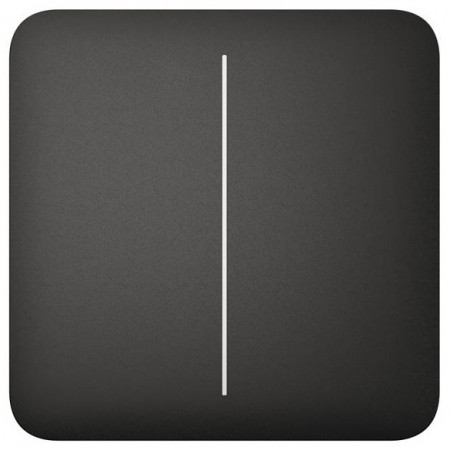 Ajax Кнопка для двоклавішного вимикача SoloButton 2-gang for