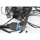 2E Gaming Корпус Turbo G2057W без БЖ 2xUSB3.0, 1xUSB2.0, 1x200мм, ARGB, 3x120мм ARGB, VGA 345мм, LCS ready, HUB, TG Side Panel, ATX, білий