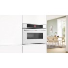 Bosch Духова шафа електрична компактна, 45л, A, дисплей, конвекція, ф-ція мікрохвиль, білий Bosch Духова шафа електрична компактна, 45л, A, дисплей, конвекція, ф-ція мікрохвиль, білий
