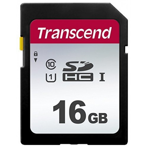 Transcend SDXC/SDHC 300S[Карта пам'яті SD 16GB C10 UHS-I R95/W10MB/s]