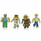 Roblox Ігровий набір Jazwares Four Figure Pack Roblox Icons - 15th Anniversary Gold Collector’s Set