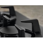 Electrolux Варильна поверхня газова на склі, 60см, чавун, чорний Electrolux Варильна поверхня газова на склі, 60см, чавун, чорний