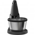 Electrolux Міксер стаціонарний 500Вт, насадки-4, чаша-метал, 3.5л, сірий темний