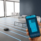 Rowenta Робот-пилосос миючий X-Plorer Serie 135 Standart, 5000ПаВт, h=9.5см, 0.35л, конт пил -0.32л, вода - вологе прибирання, автон. робота до 120хв, чорний