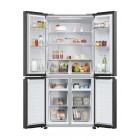 Haier Холодильник багатодверний, 181.5x83.3х65, холод.відд.-311л, мороз.відд.-156л, 4дв., А+, NF, інв., дисплей, чорний