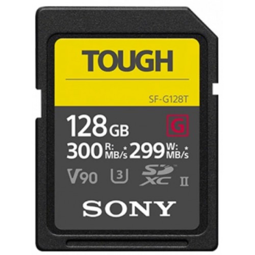 Карта пам'яті Sony SDXC 128GB C10 UHS-II U3 V90 Tough (SFG1TG)