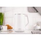 ARDESTO Електрочайник EKL-X50/1.5 л/2200 Вт/подвійні стінки/Strix контроль/білий