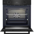 Beko Духова шафа електрична, 72л, A, дисплей, конвекція, телескопічні направляючі, чорний