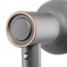 ARDESTO Фен Pink Touch, 1600Вт, 2 швидкості, 3темп.режими, іонізація, дифузор, магнітні насадки, сірий+рожевий