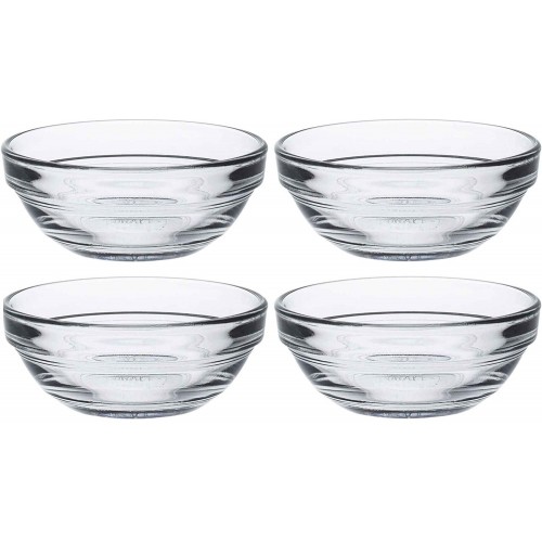 Duralex Набір салатників Gigogne, 70мл 4шт., скло, прозорий Duralex Набір салатників Gigogne, 70мл 4шт., скло, прозорий