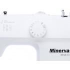 Minerva Швейна машина Max30, електромех., 71 Вт, 13 швейних операцій, петля напівавтомат, білий