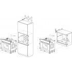 Духова шафа Hansa електрична, 65л, A, дисплей, конвекція, білий