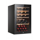Haier Холодильник для вина, 82x49.7х58, холод.відд.-118л, зон - 1, бут-49, ST, дисплей, чорний