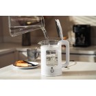 ARDESTO Електрочайник 1.5л, скло+пластик, білий