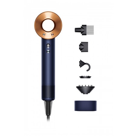 Фен Dyson HD07 Supersonic Prussian Blue/Rich Copper, 1600Вт,