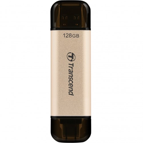 Transcend Накопичувач 128GB USB 3.2 Type-A + Type-C JetFlash 930 Black R420/W400MB/s Transcend Накопичувач 128GB USB 3.2 Type-A + Type-C JetFlash 930 Black R420/W400MB/s