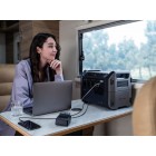 Segway Комплект Портативна електростанція CUBE 1000, 2584 Вт заг (R-Drive 4400 Вт), 1024 Вт/год, IPX3, BT, розширення ємності, швидка зарядка + портативна сонячна панель 300 Вт