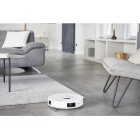 Rowenta Робот-пилосос миючий X-Plorer Serie 140+ Total Care, 5000ПаВт, h=9.5см, 0.29л, конт пил -0.28л, вода - вологе прибирання, автон. робота до 120хв, самоочистка, білий