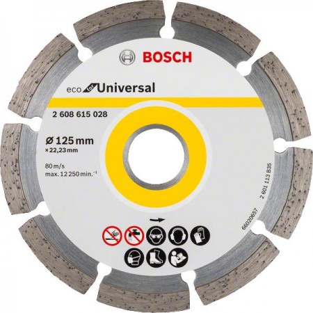 Bosch Алмазний диск ECO Universal 125-22,23